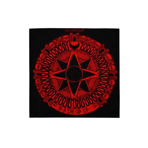 Babylonian Altar Cloth - Ereskigal Goddess of the Underworld Sigil