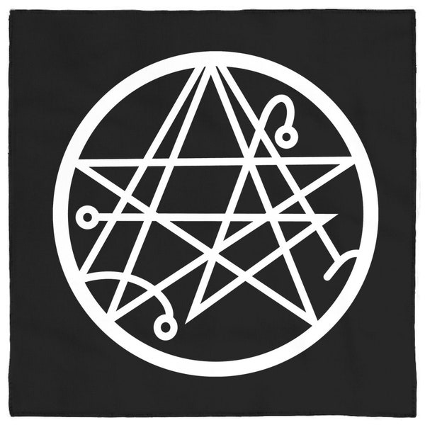 Necronomicon Altar Cloth - Gate Of Yog-Sothoth Cthulhu Mythos Sigil