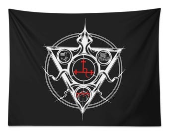 Tapiz del Sigilo de Lilith: Lilitu, Ardat-Lili, Reina Qliphothic