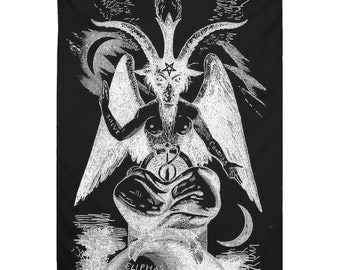 Baphomet Sabbatic Nightside Tapestries