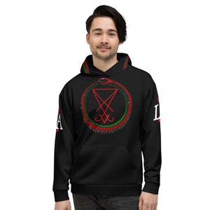 Luciferian Ouroboros Unisex Hoodie