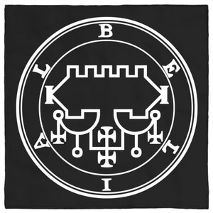 Paño de altar de Goetia - Belial Sigil