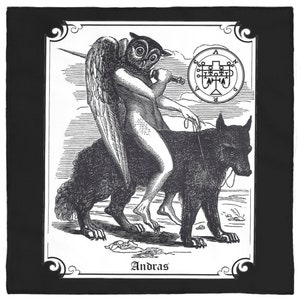 Paño de altar Goetia - Andras