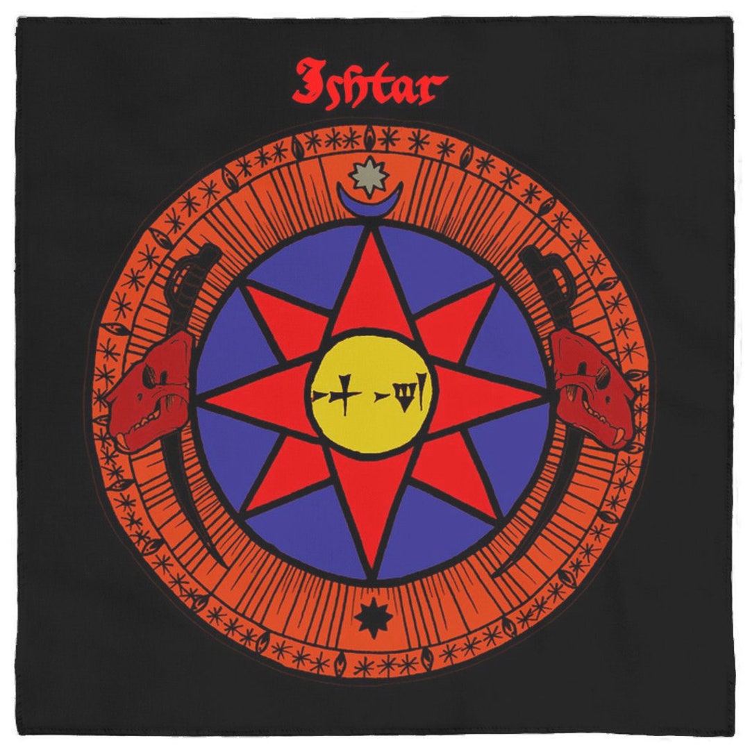 Ishtar Goddess of the Morning Star Altar Cloth Etsy