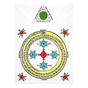 The Magical Circle Of King Solomon (Goetia) Tapestries