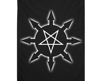 Algol 'Eclipse' Luciferian Black Magick Star Tapestries