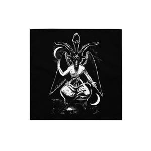 Baphomet Altar Cloth - Eliphas Levi Sabbatic Goat