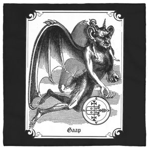 Gaap / Tap Goetia Demon Mantel de altar