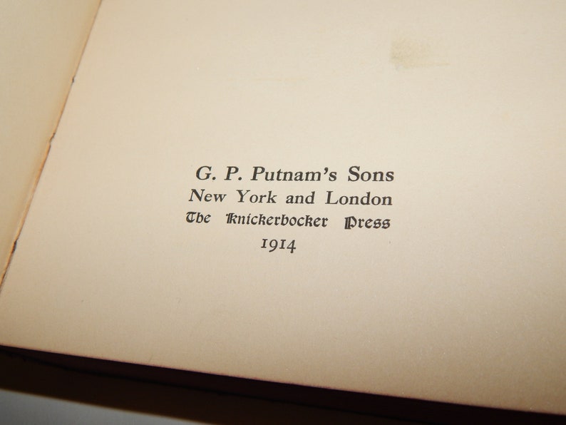 1910er Jahre Korrespondenz Handbuch 1914 Putnam Von Eleonora Etsy