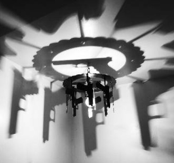 GUN SHADOW LIGHT Shadow Light Gun Gun Lover Gun Lover Gift