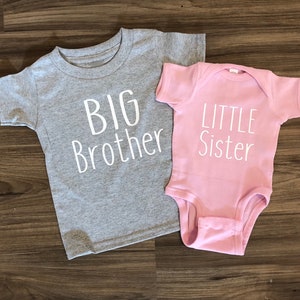 big sister baby shower outfits