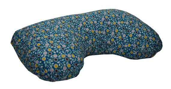 Organic Caboose Organic Cotton Nursing Pillow Cover Floret Etsy