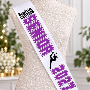 Fajas para personas mayores - Fajas de baile. Bailarina saltando. Faja personalizada para cualquier ocasión. Fajas con brillo.