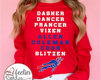 FIX&#39;N for a 2025 BLITZEN! This is Our Year!! Bill-ieve IT!! Buffalo Reindeer,Allen Coleman Cook Blitzen, Sassy Pants Tees, SassyPantsTees