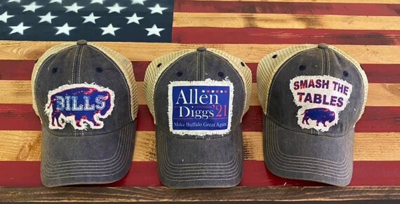 716 Billieve Bills Buffalo Raggy Patch 