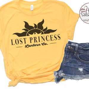 Lost Princess Lantern Company Tee, Magic Vacation  Shirt, Tangled, Family Park Shirts SassyPantsTees VINTAGE DYED Bella Canvas Unisex
