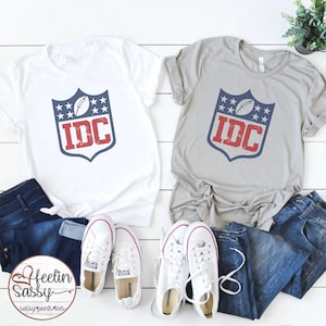 IDC Football Tee, Football Playoffs Tee, Football, Funny Shirt, I don’t care Football shirt, LEGIT, Vintage Dyed SassyPantsTees