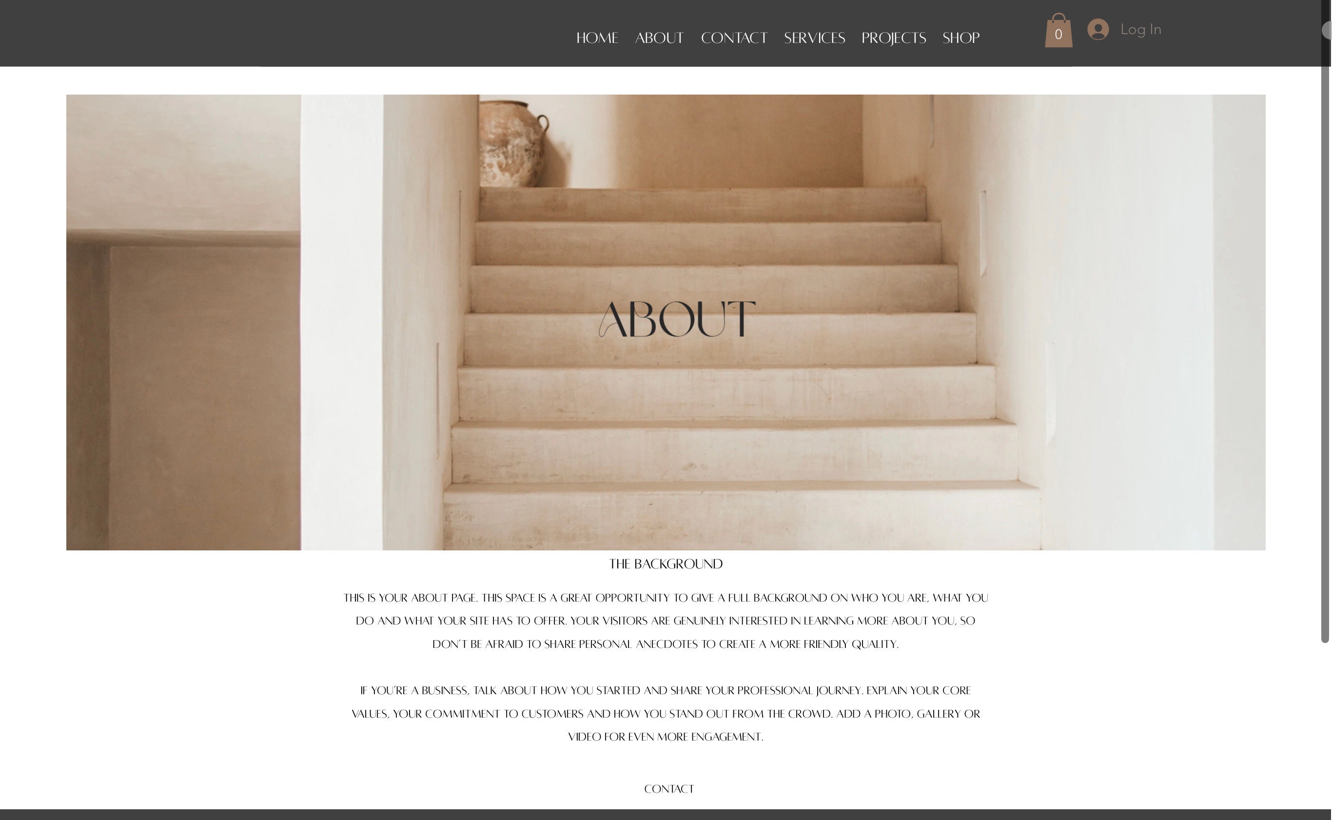 WIX Website Template - Interior Design - Etsy