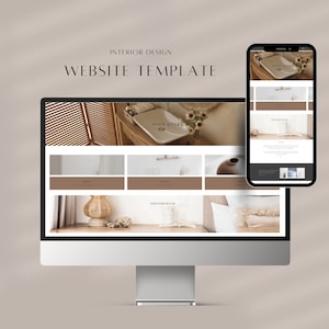 WIX Website Template - Interior Design