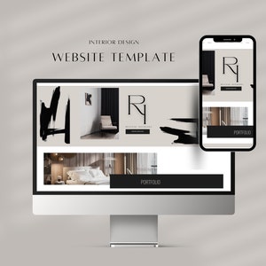 WIX Website Template - Interior Design