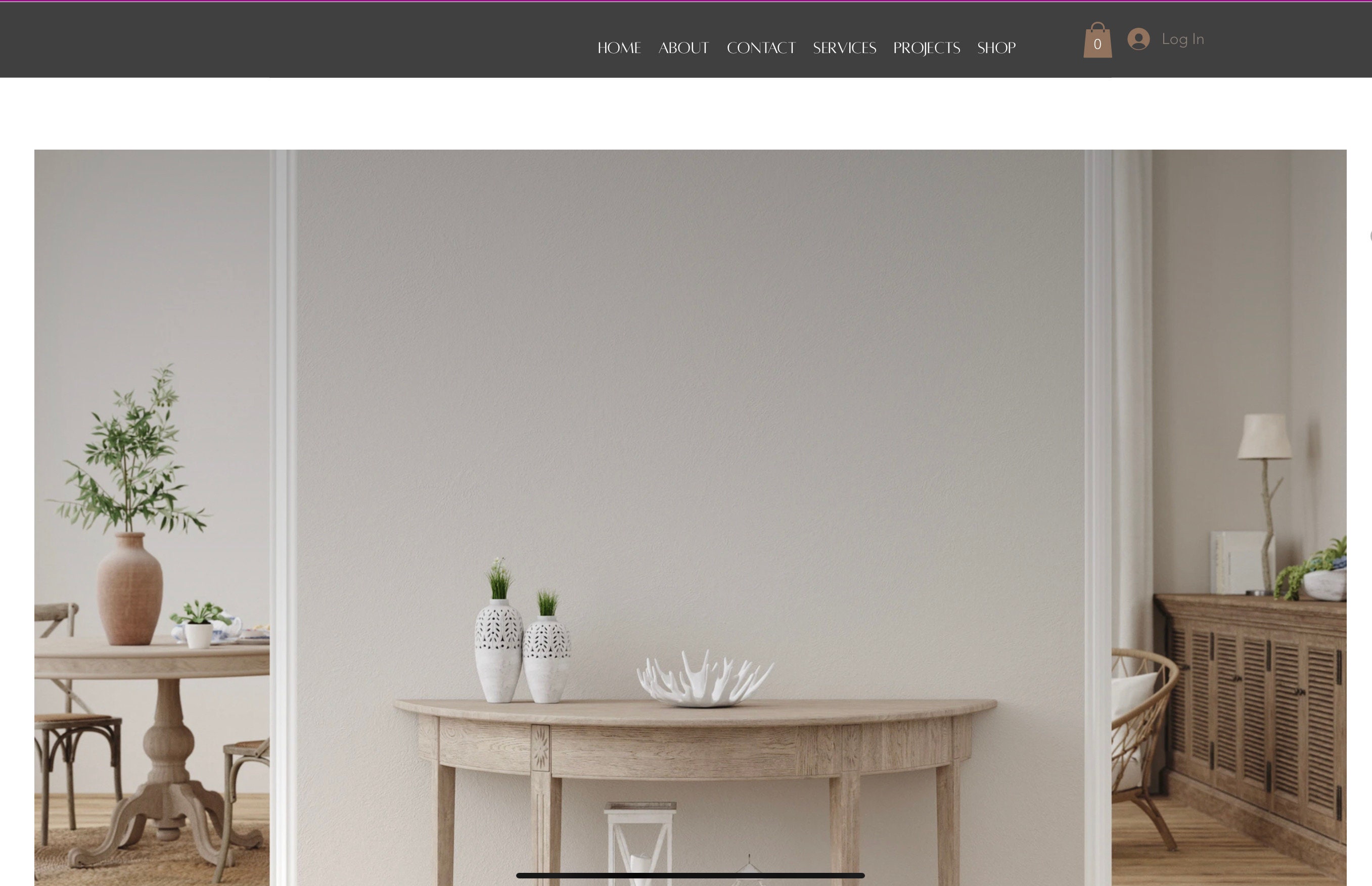 WIX Website Template - Interior Design - Etsy