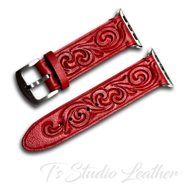 Leather Watch Band Matching Phone Case Etsy