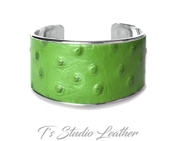 Cowhide Metal Cuff Cowhide Metal Cuff