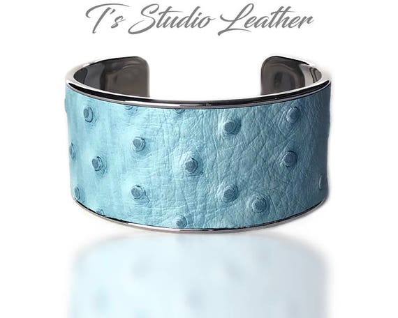 Cowhide Metal Cuff Cowhide Metal Cuff