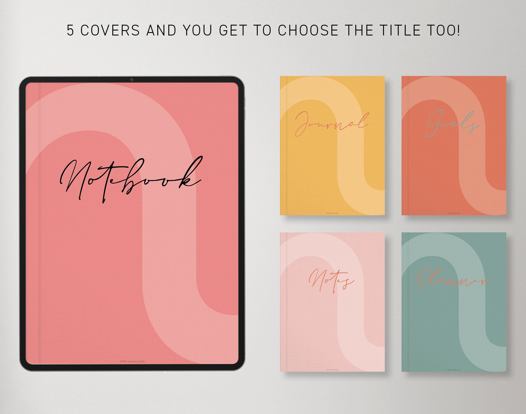 Goodnotes Notebook for Digital Notetaking 12 Tab Student Etsy