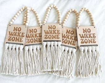 No Wake Zone  | coastal nursery | Beach nursery sign | ocean nursery decor | boys nursery | surf board | surf decor | make waves | surfer