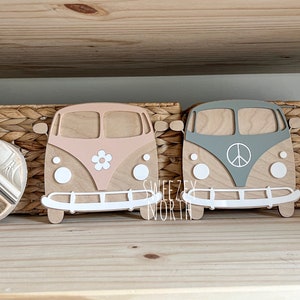 Boho Van Shelf Sitter Retro Van Decor Groovy Van Beach Theme Decor Surf ...