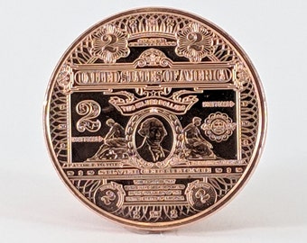 20 Ounces Of Copper 1 oz Each DINOSAUR STEGOSAURUS Design Bullion Rounds
