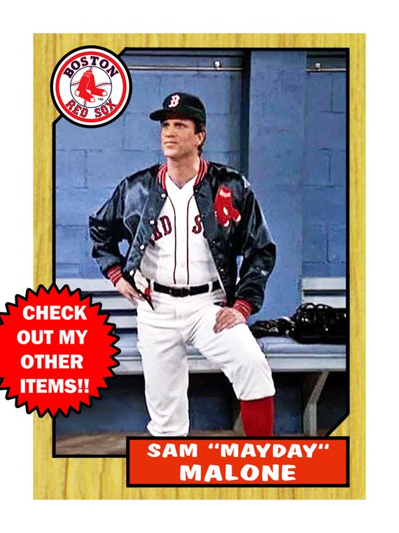 sam malone red sox jersey