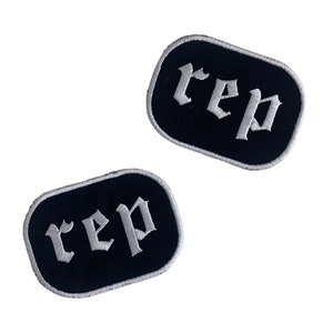 Taylor Swift Reputation REP Iron-on Patch 