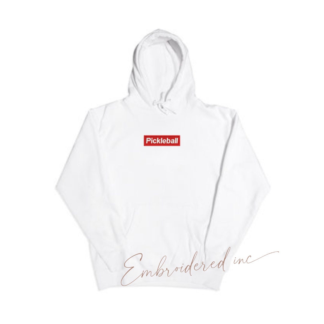 Box Logo Hoodie Etsy