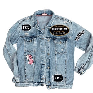 Taylor Swift Reputation Stadium Tour Little Games Dice Patch Iron-on ...