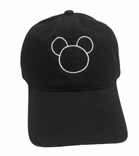Embroidered Simple Mickey Ears Dad Hat 