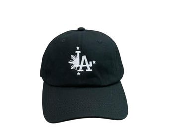 Embroidered LA Filipino Flag Original Design Dad Hat