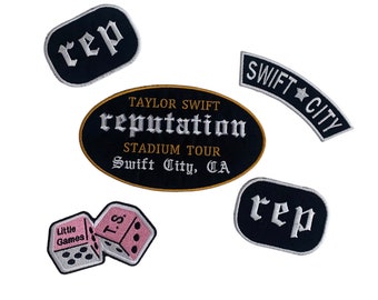 Taylor Swift Reputation Stadium Tour REP Patch Iron-on Adhesive - Etsy