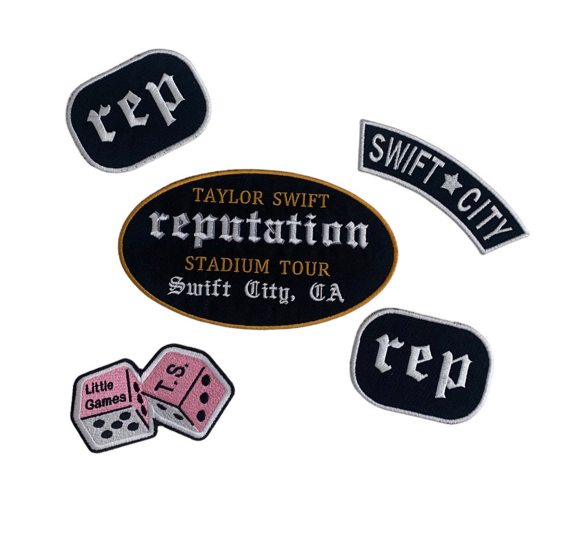 Taylor Swift Reputation Stadium Tour REP Patch Iron-on Adhesive - Etsy