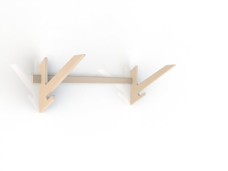 Snowboard Rack & Kiteboard Rack Plywood Horizontal - Etsy