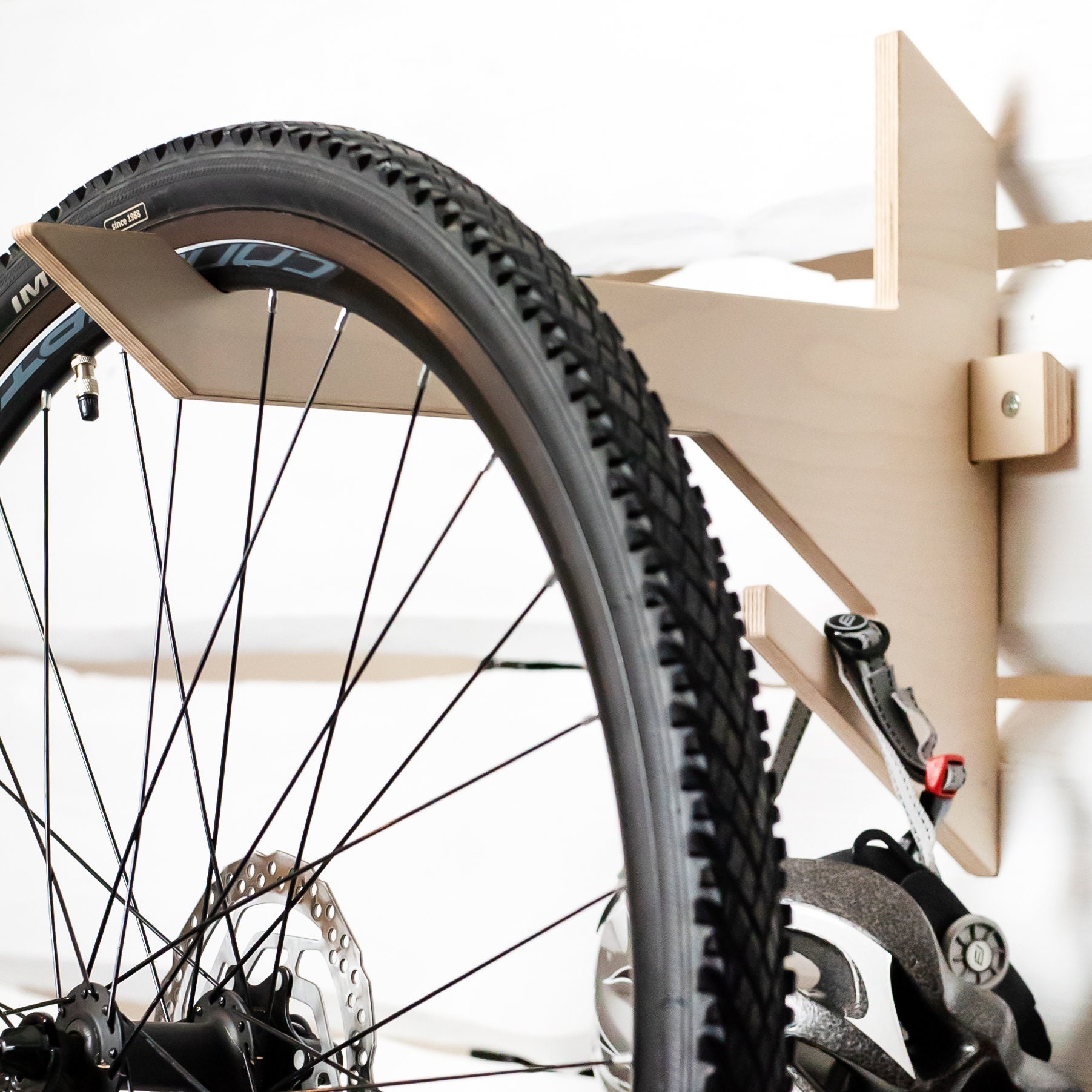 Bike Wall Rack - Vertical Bike Room Storage