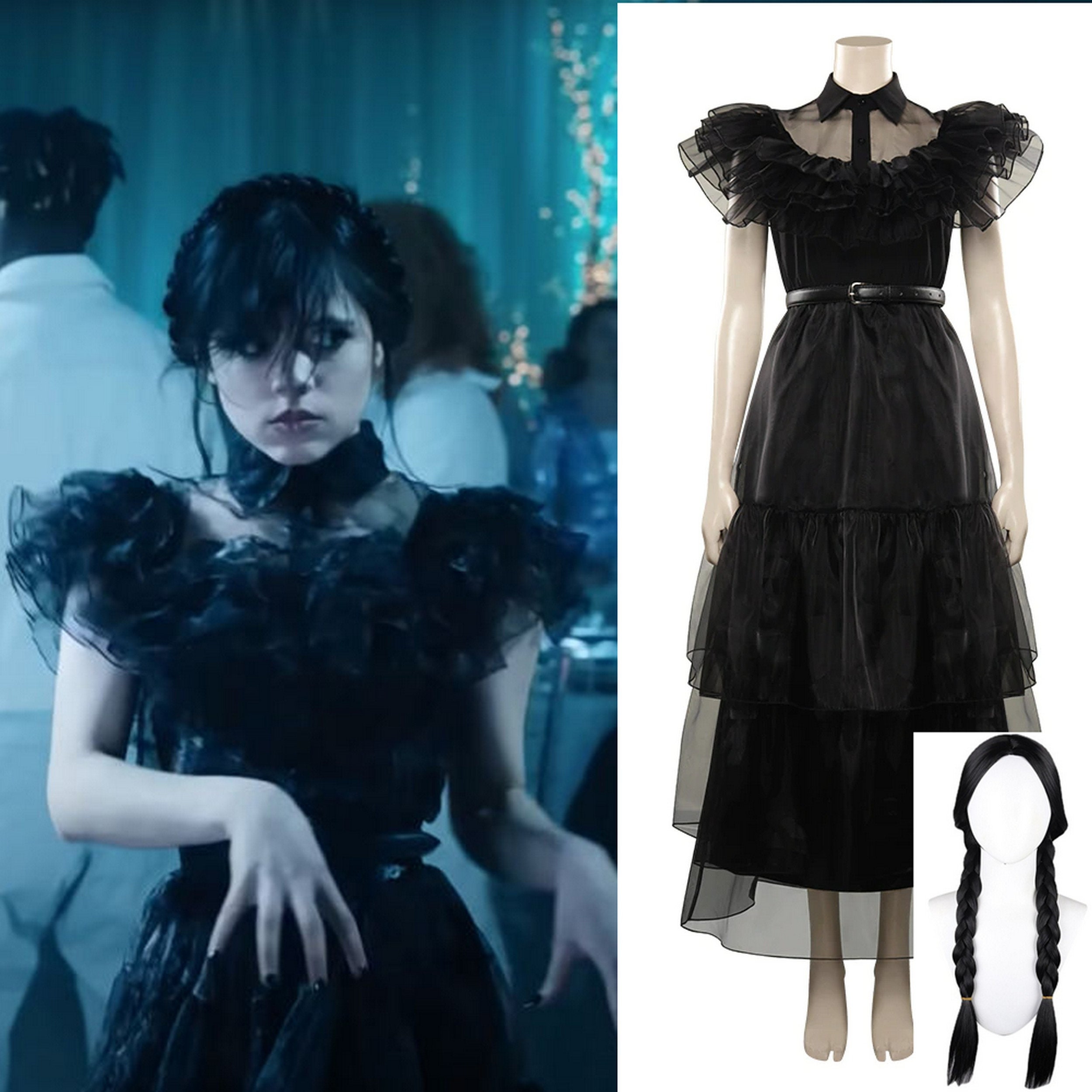 The Wednesday Addams Foot Feeling Challenge: Are You Numb? - tbjy3b5