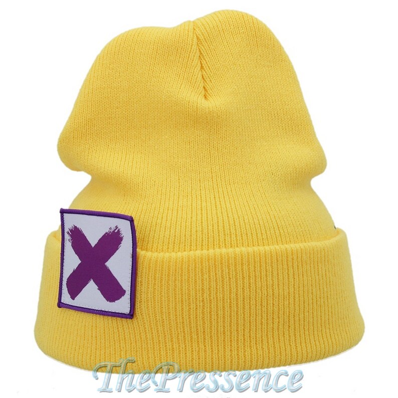 Killjoy Yellow Beanie Hats Cartoon Cartoon Game Cosplay Hat Etsy
