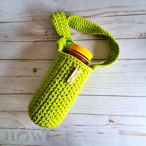 Crochet Water Bottle Holder Etsy