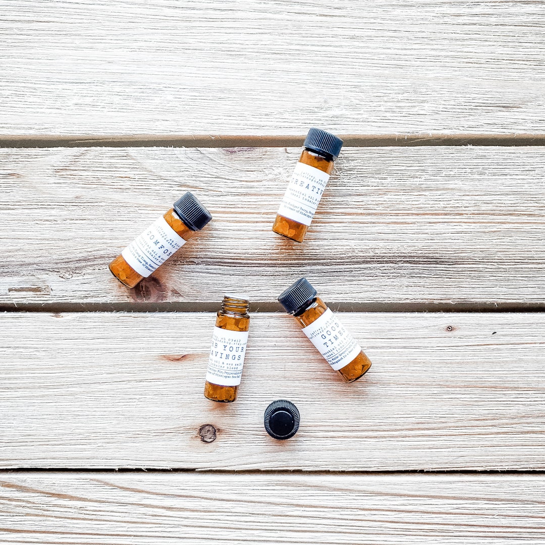 Pink Himalayan Sea Salt Inhaler Essential Oil Inhaler Etsy