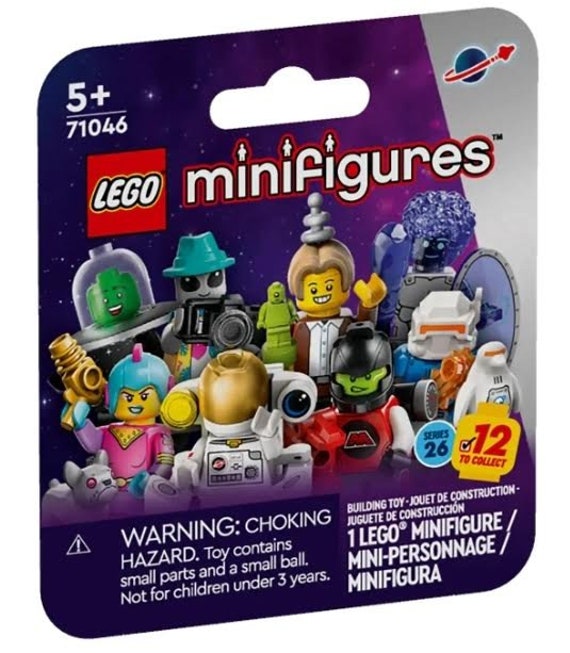 Blacktron Mutant New LEGO Space Series 26 Minifigure 71046 RETIRED