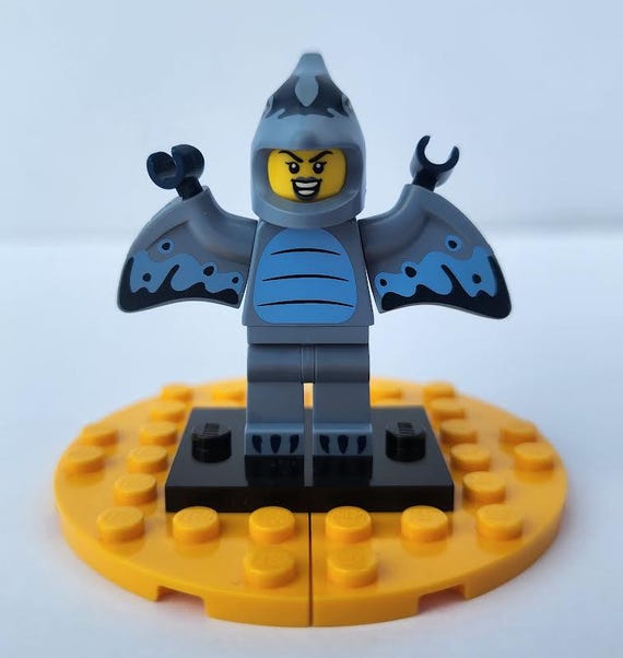レアコレ Pterodactyl Costume Fan LEGO Series 27 NEW Minifigure ~ 71048 - Etsy