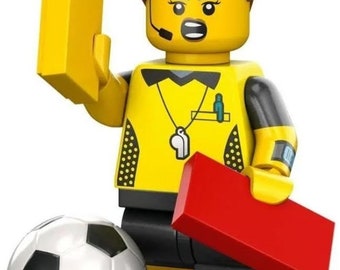 Football Referee New LEGO Minifigure NEW Series 24 70137 RETIRED Collectible