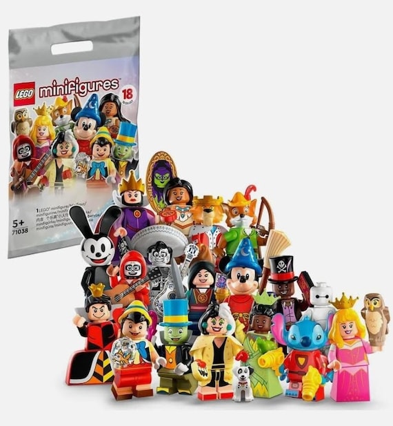 LEGO minifigures Disney 未開封 60個入 樂高70138 Lego迪士尼100週年庫伊拉全新未拆封| Yahoo拍賣